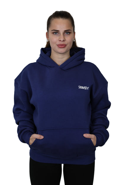 BASIC HOODIE | INDIGO BLUE