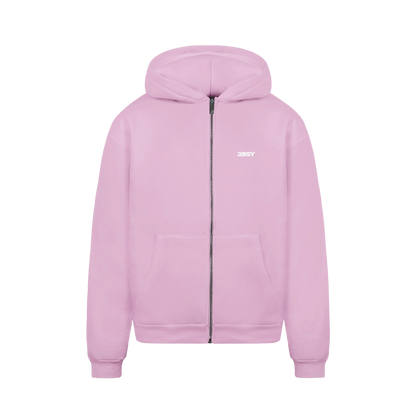 BASIC ZIPPER | PINK